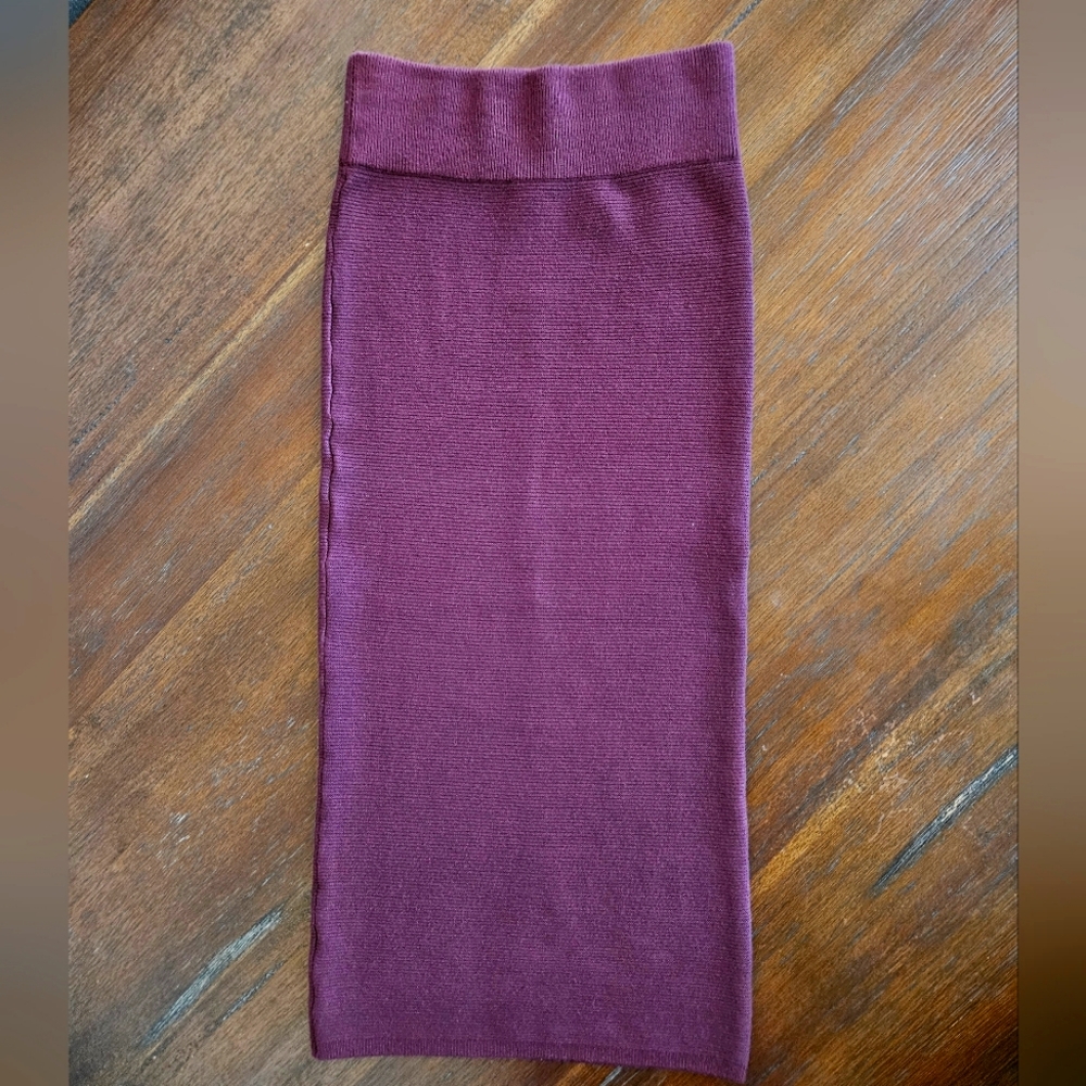 NWT Express Ribbed Knit Midi Sweater Skirt